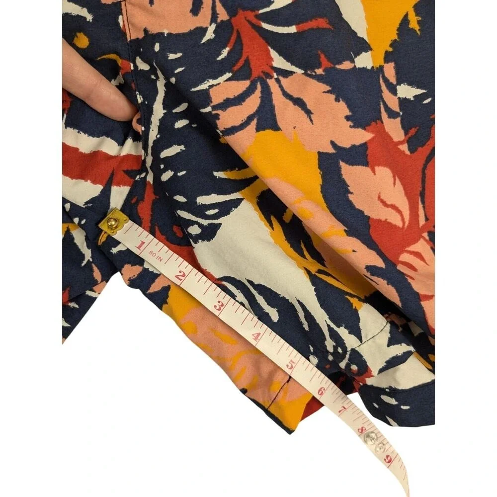 Columbia‎ PFG Fishing Shorts Mens XL Multi-Color Tropical Leaf Omni-Shade 6